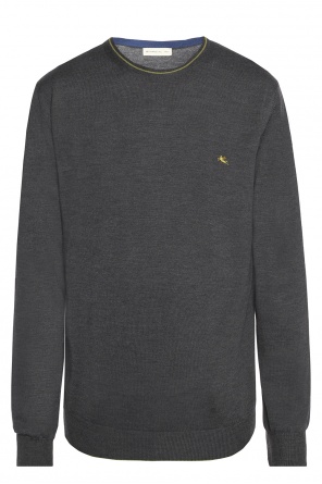 Logo-embroidered sweater, zdjęcie 1 Logo-embroidered sweater od Etro